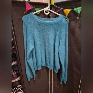 💙 Buffalo David Bitton Teal Sweater